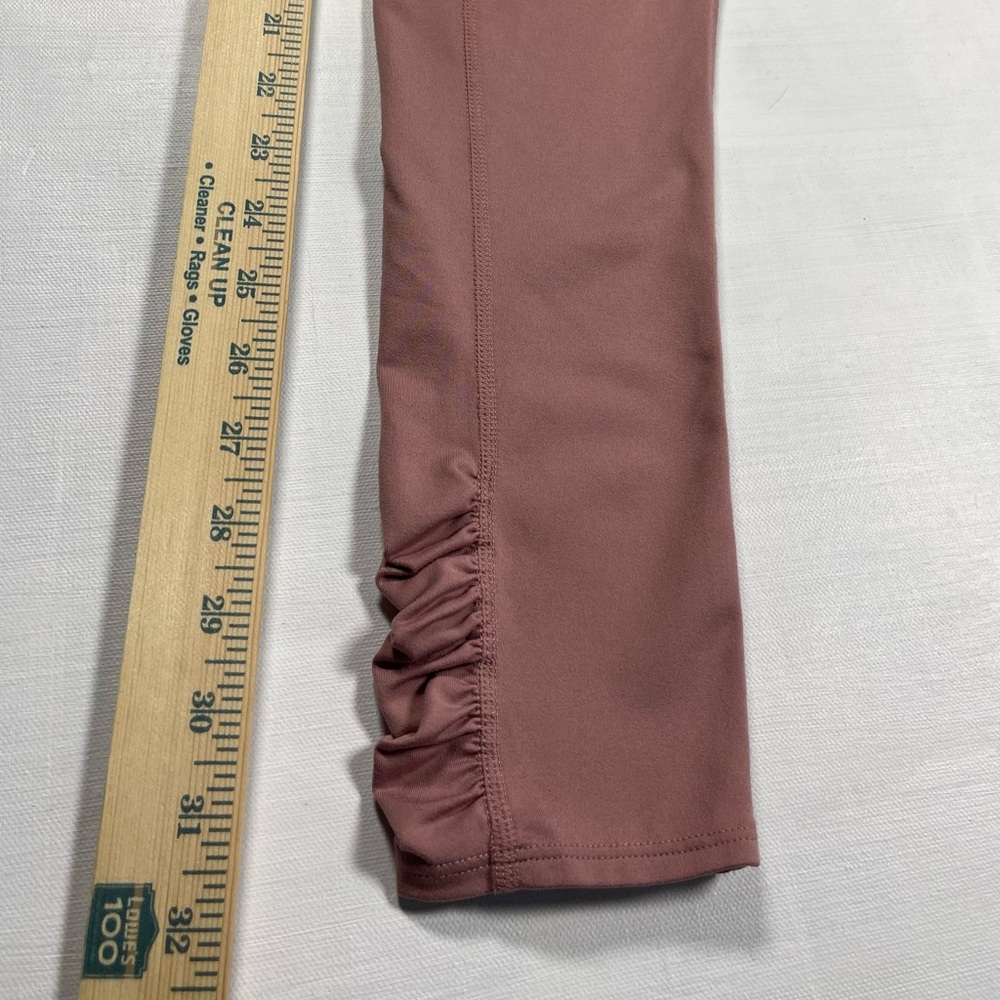 Free People Your’e a Peach Leggings in Fireside/ Pink/ Mauve S - Picture 6 of 11